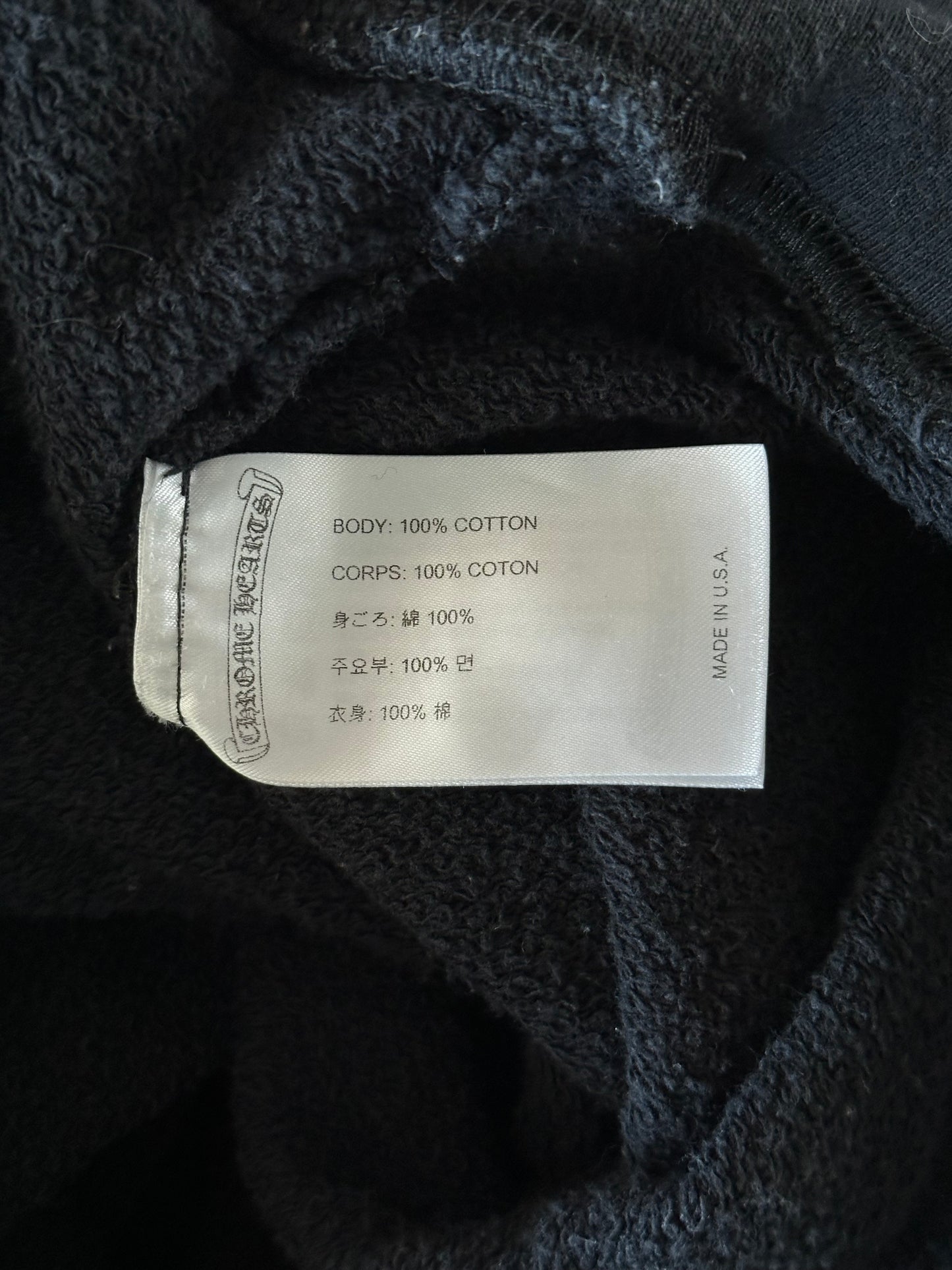 Chrome Hearts Matty Boy Black Chomper Hoodie