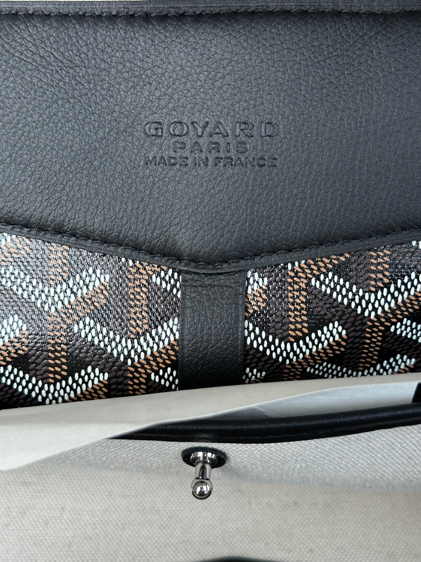 Goyard Black Cisalpin Backpack