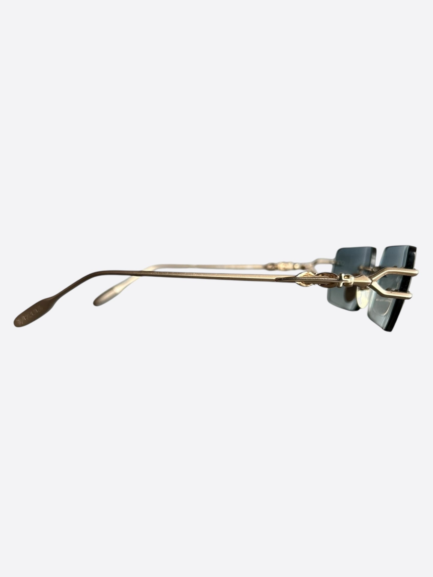Chrome Hearts Gold Lordie Sunglasses