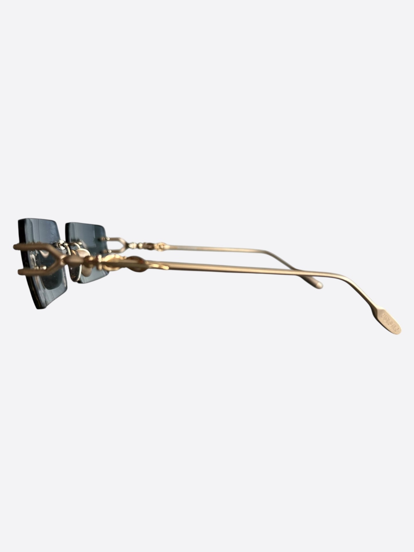 Chrome Hearts Gold Lordie Sunglasses