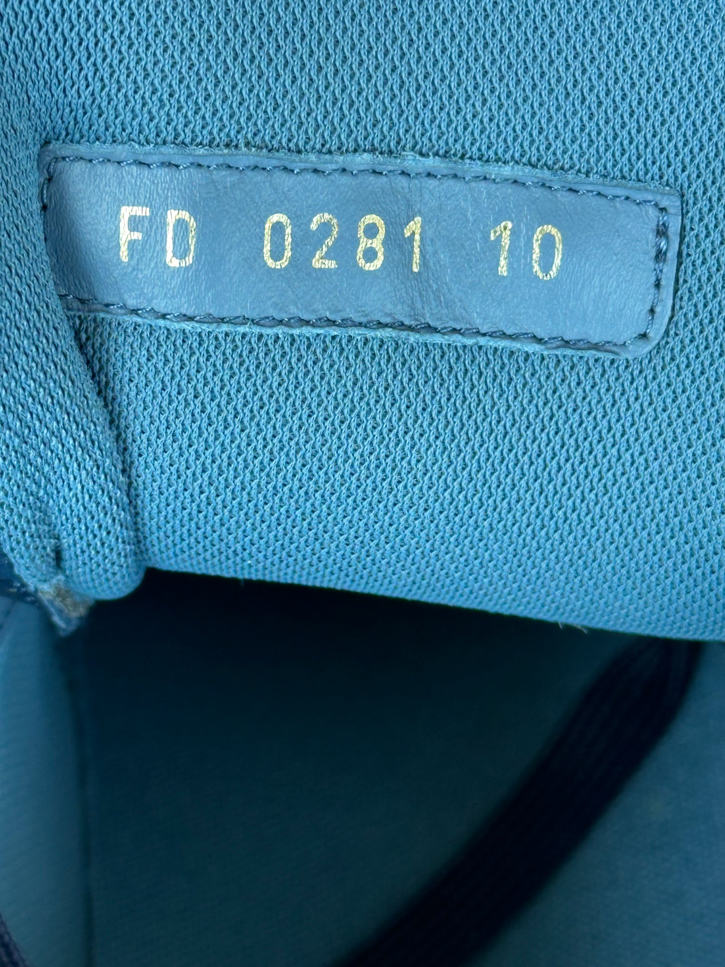Louis Vuitton Nigo Blue Denim Monogram Trainers