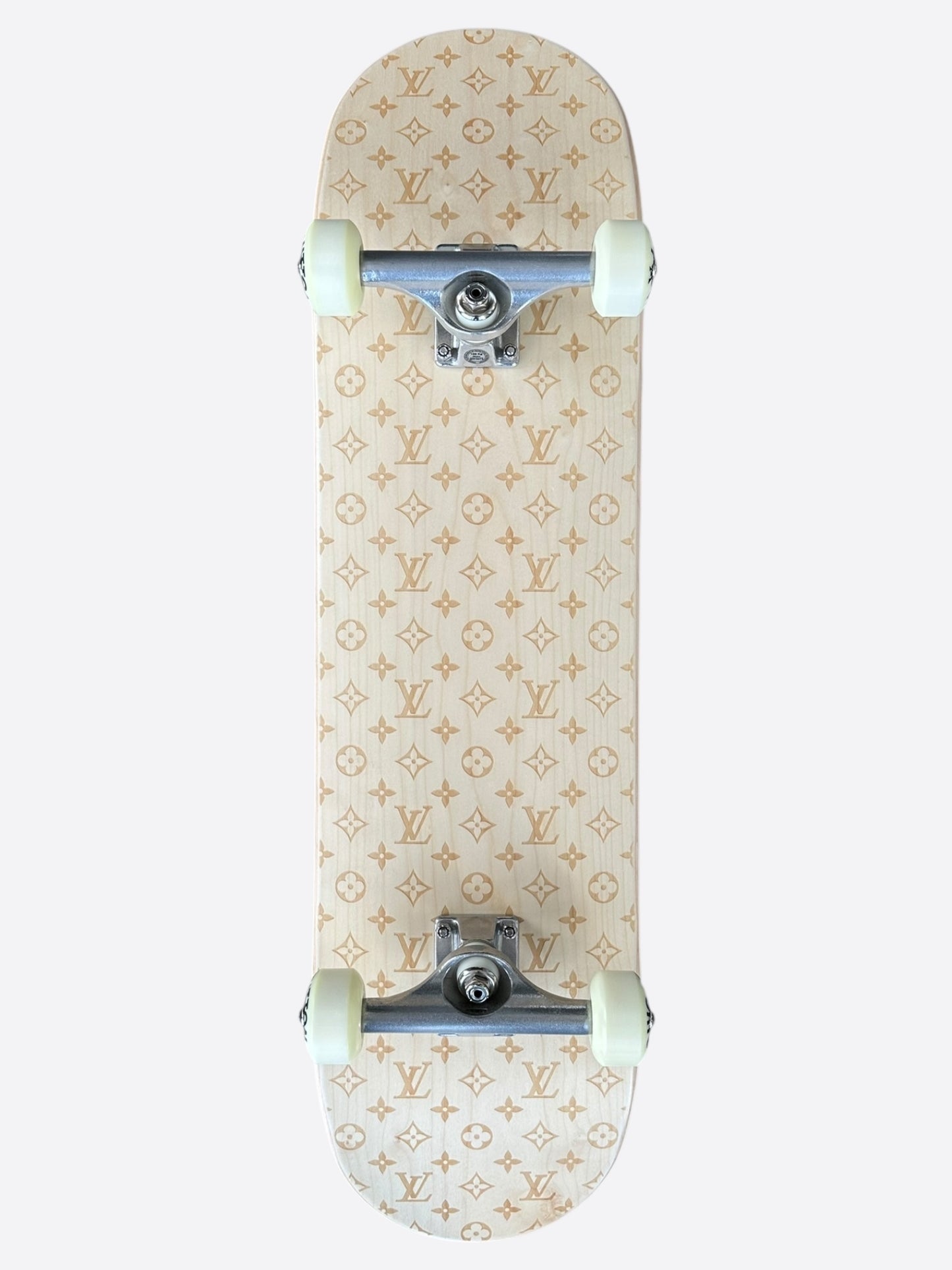 Louis Vuitton Brown Maplewood Monogram Skateboard