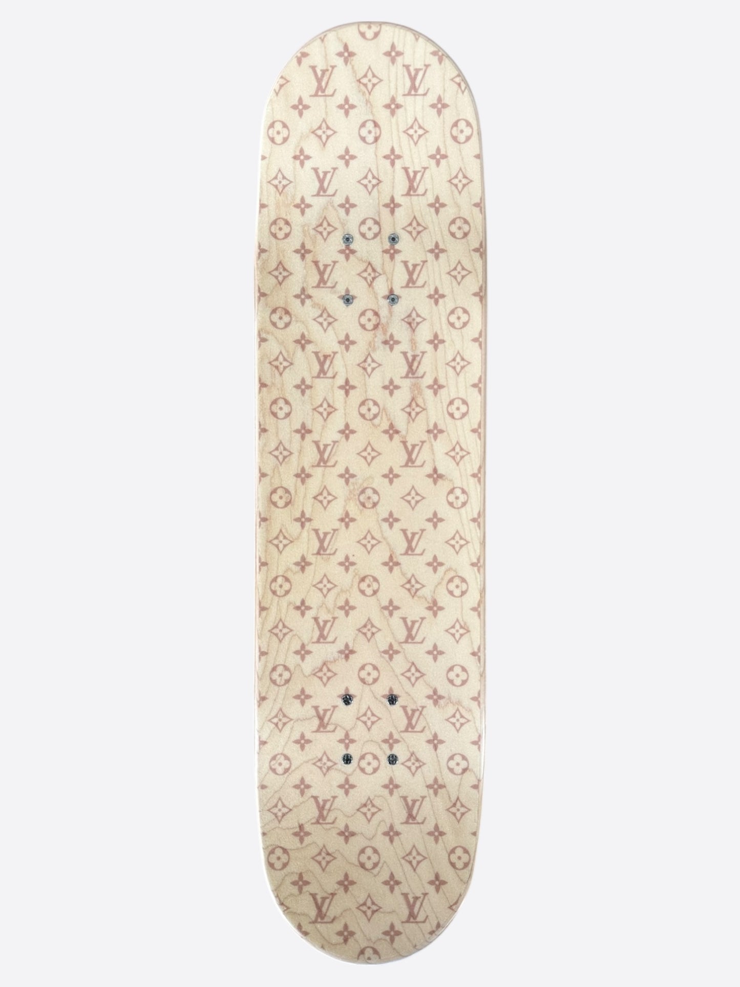Louis Vuitton Brown Maplewood Monogram Skateboard