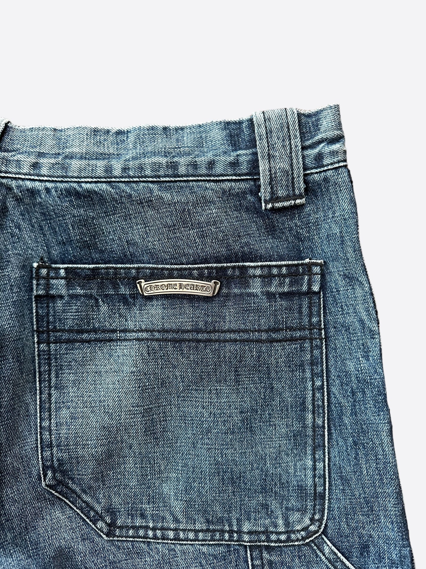 Chrome Hearts Blue Cross Patch 1/1 Carpenter Jeans