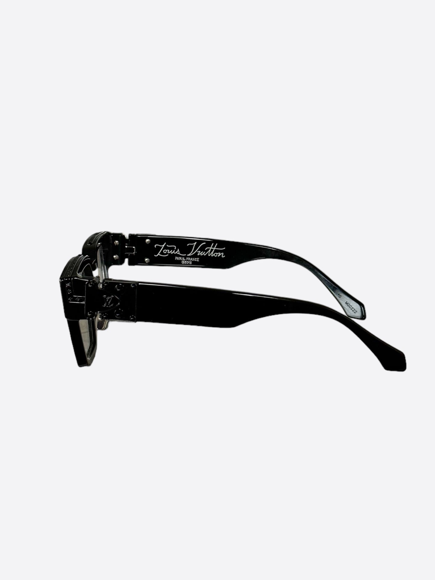Louis Vuitton Black & Clear 1.1 Millionaires Sunglasses