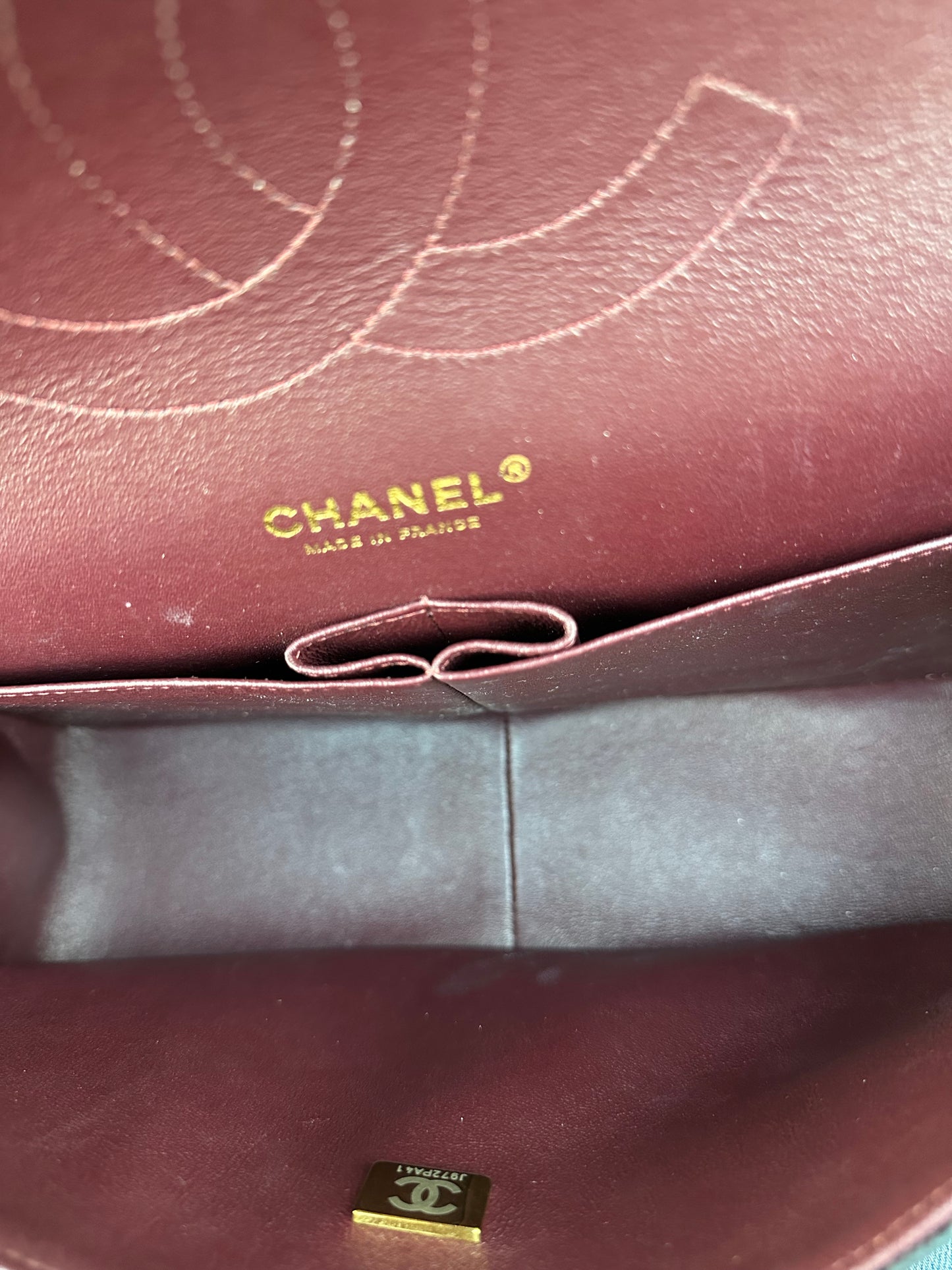 Chanel Black Caviar Quilted Jumbo Flap Bag