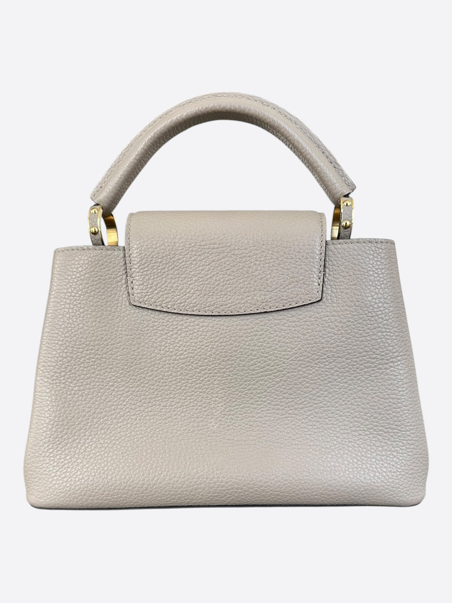 Louis Vuitton Beige Capucines PM