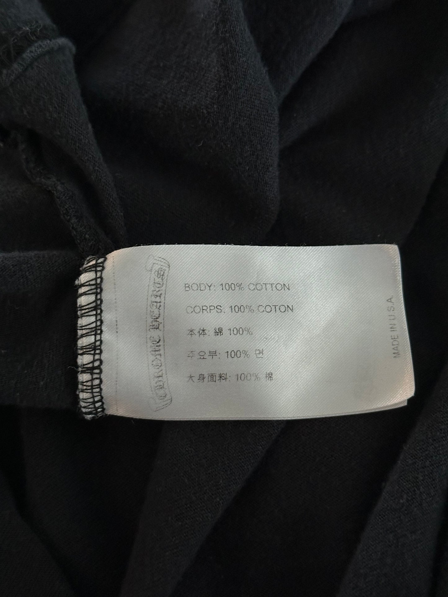 Chrome Hearts Black & White F**K You Longsleeve T-Shirt