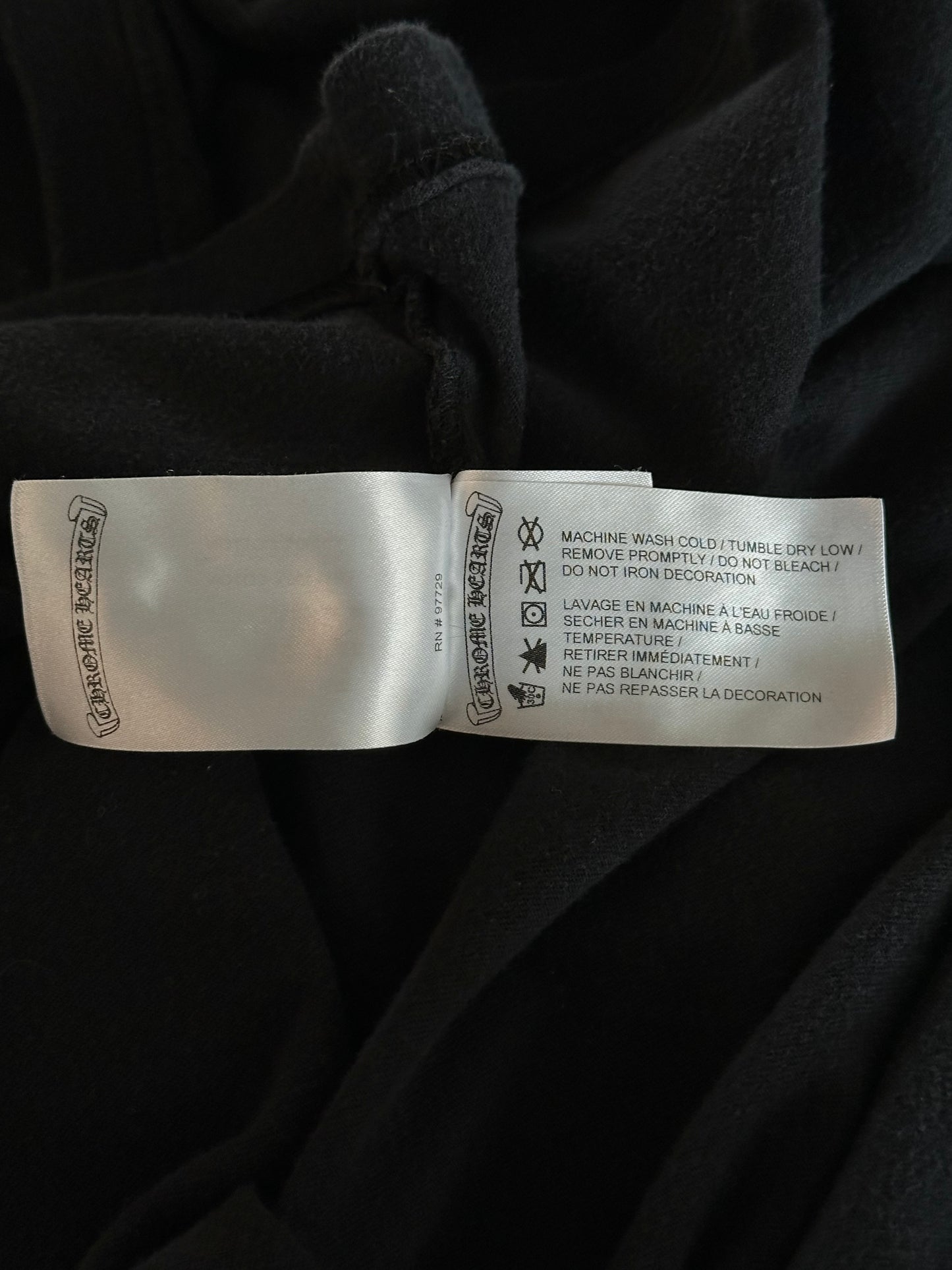 Chrome Hearts Black & White F**K You Longsleeve T-Shirt