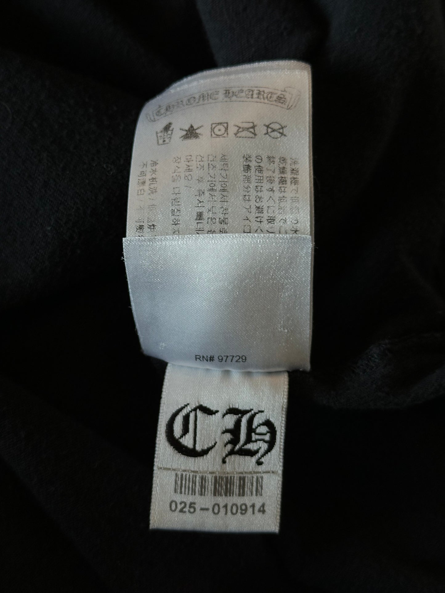 Chrome Hearts Black & White F**K You Longsleeve T-Shirt