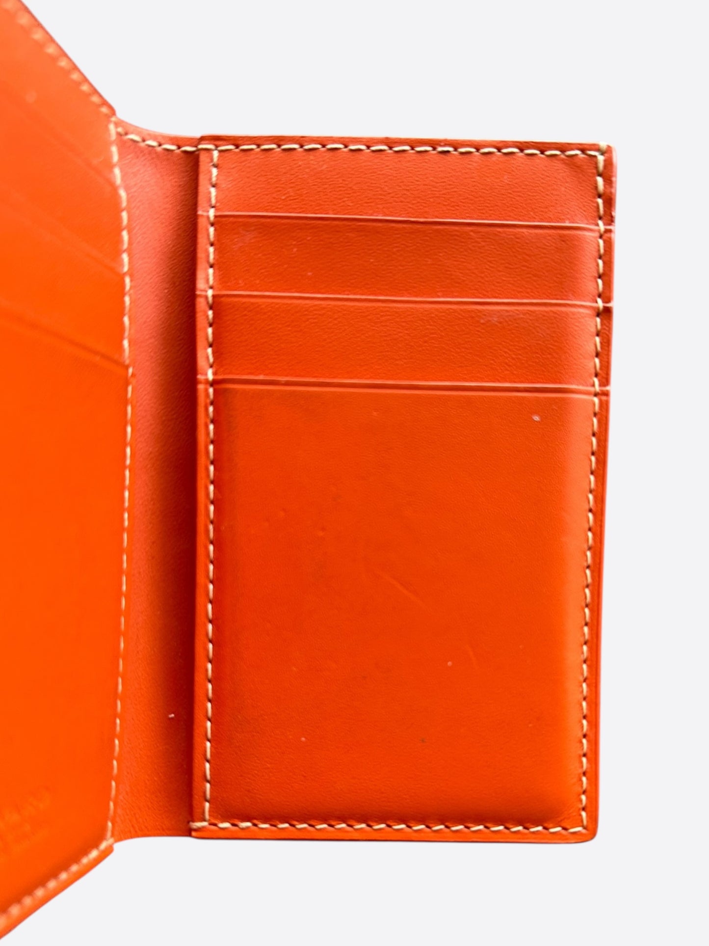 Goyard Orange Saint Pierre Card Holder