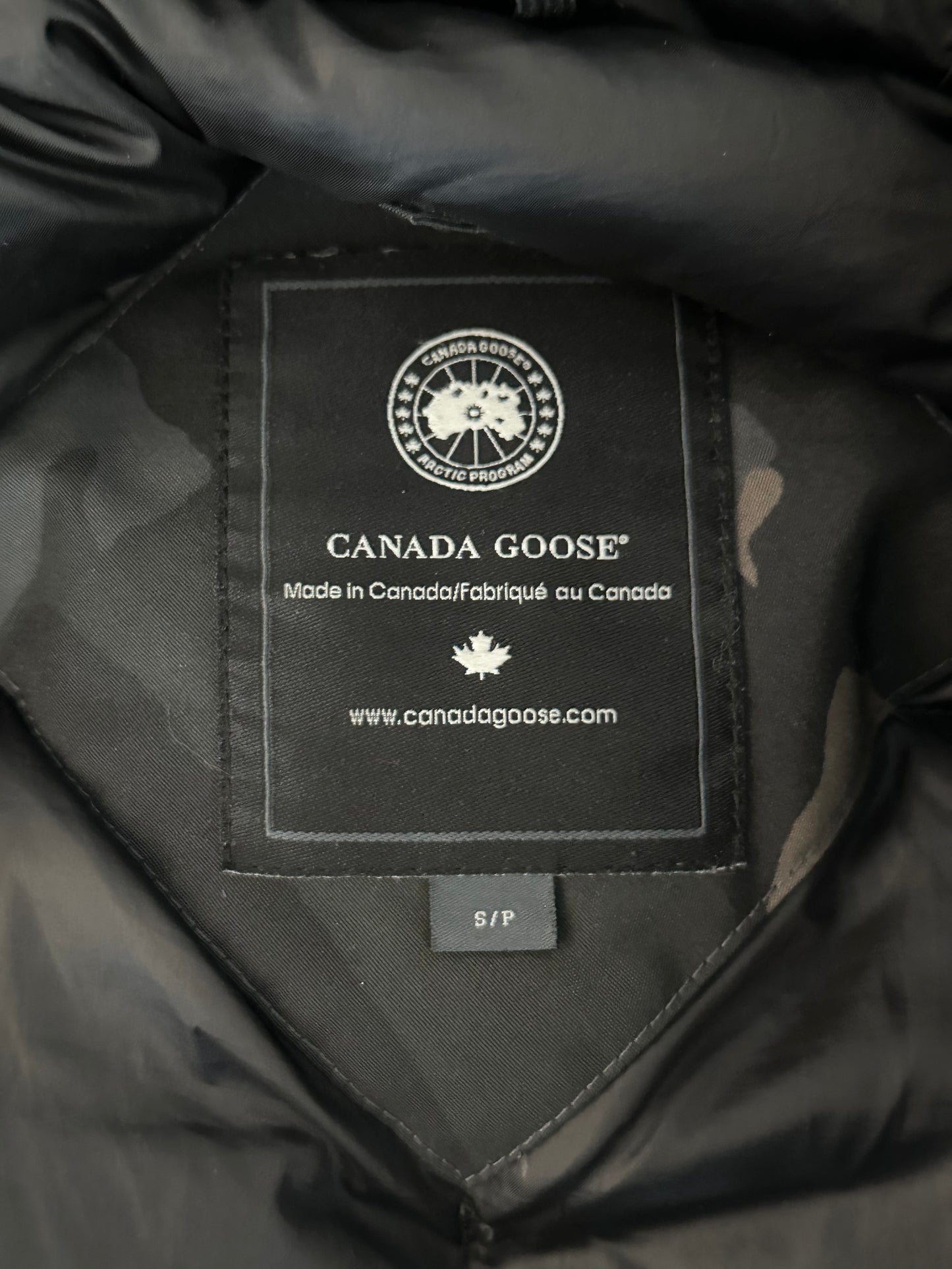 Canada Goose Black Camo Langford Black Label Men's Jacket