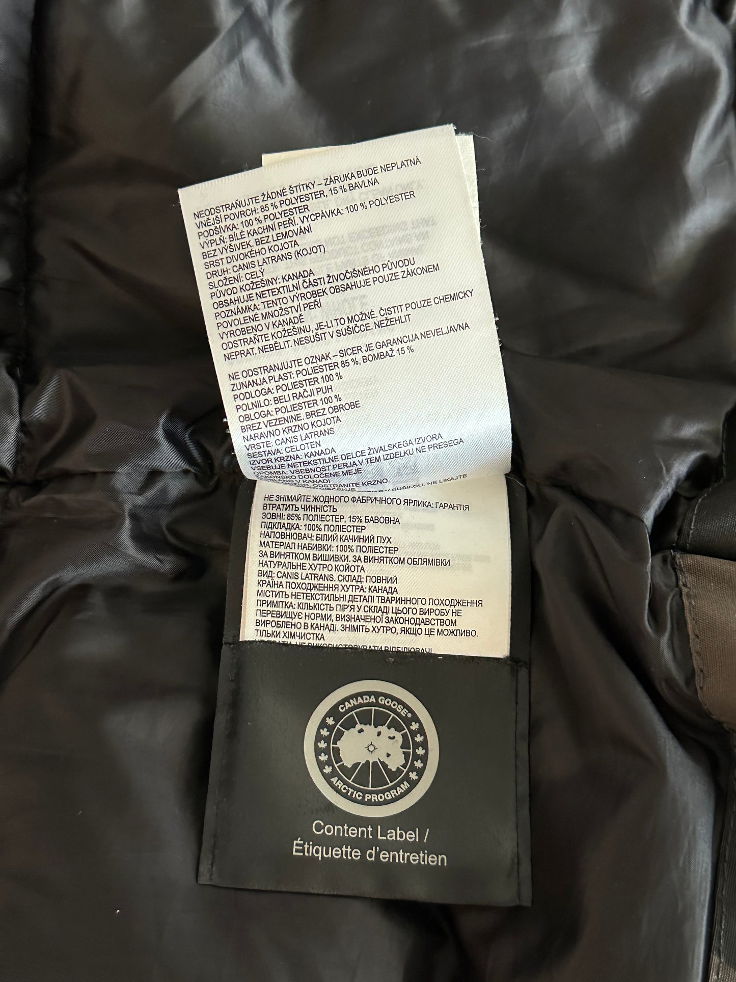 Canada Goose Black Camo Langford Black Label Men's Jacket