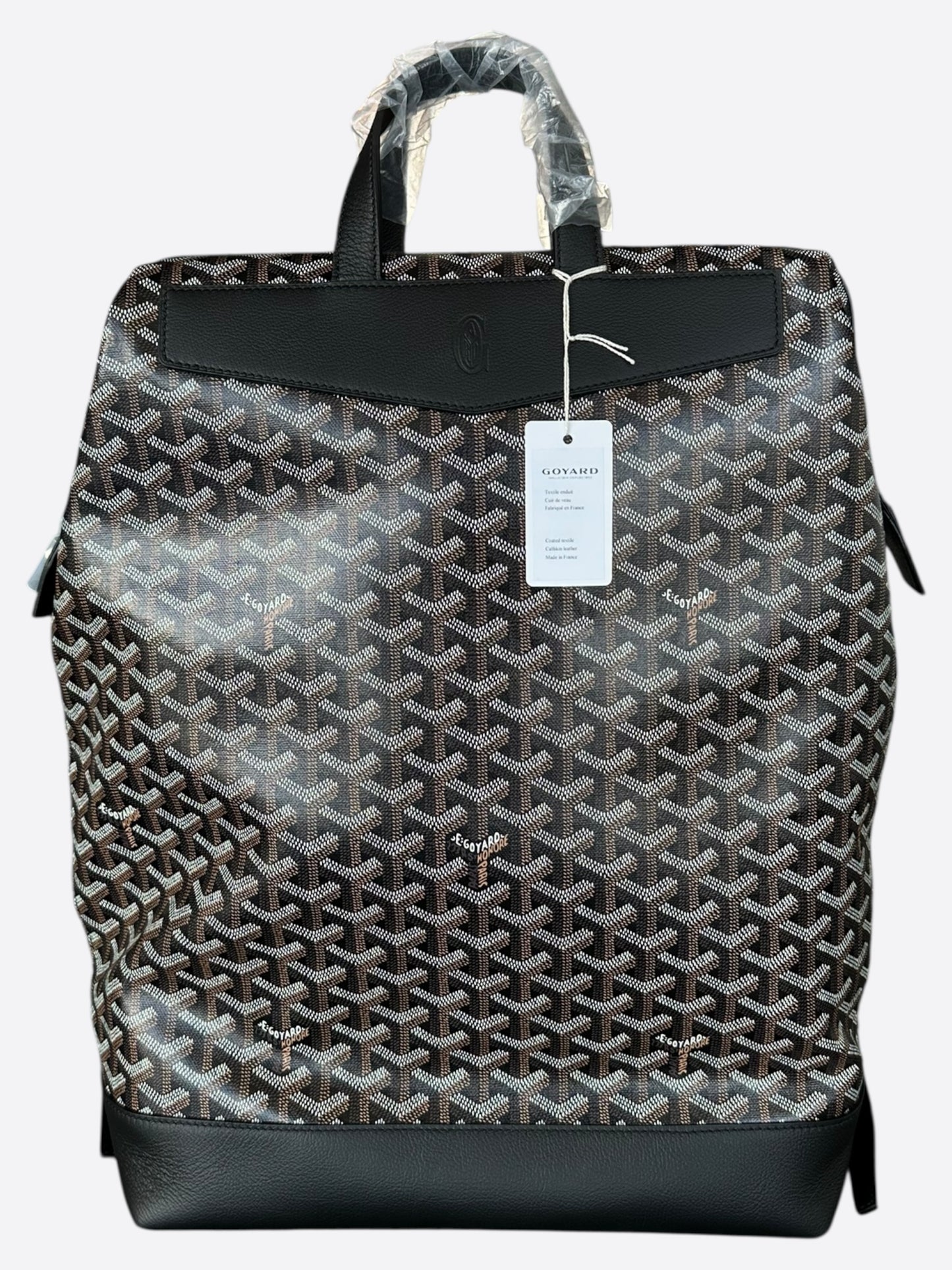 Goyard Black Cisalpin Backpack