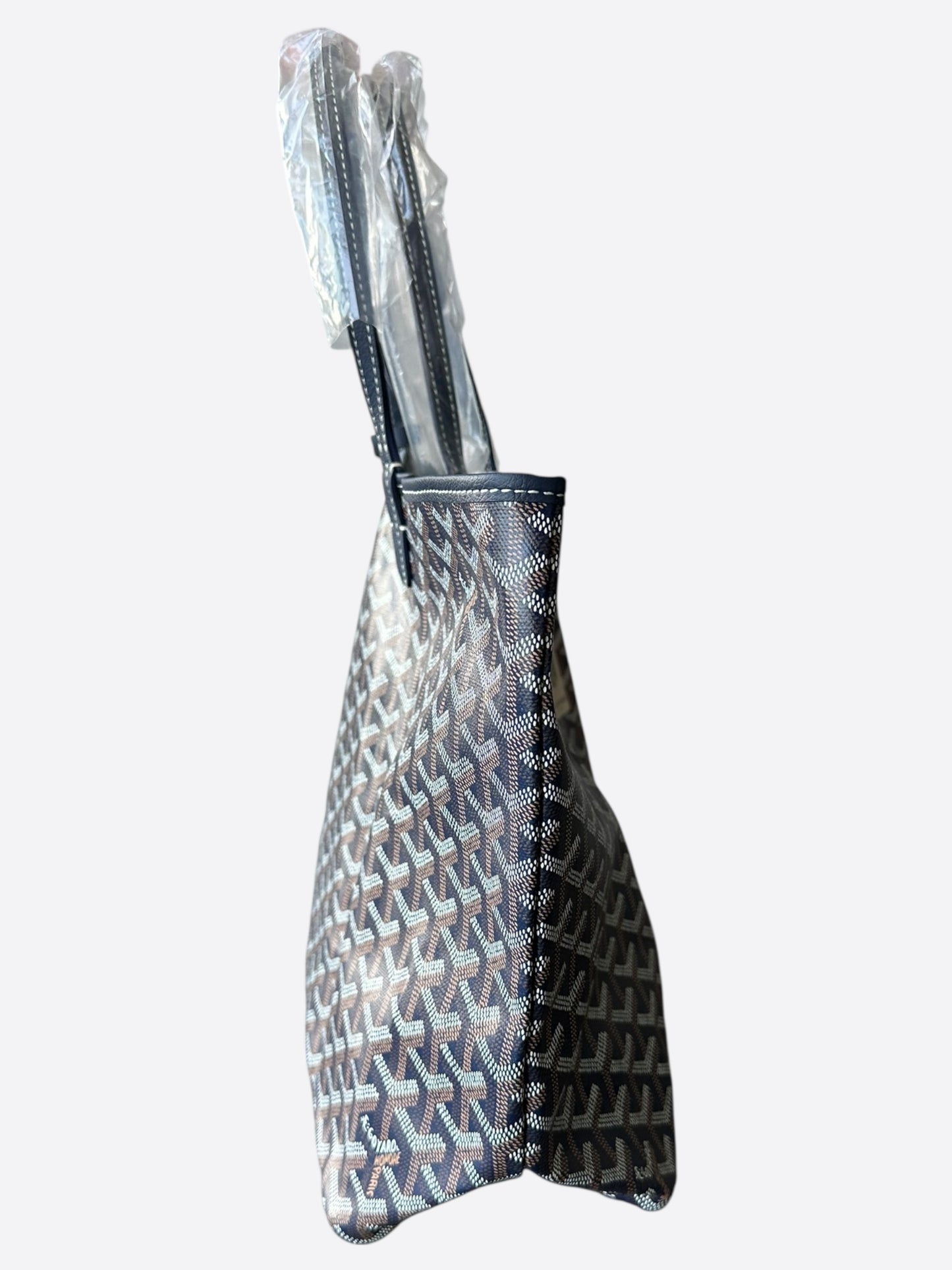 Goyard Navy St. Louis Tote Bag