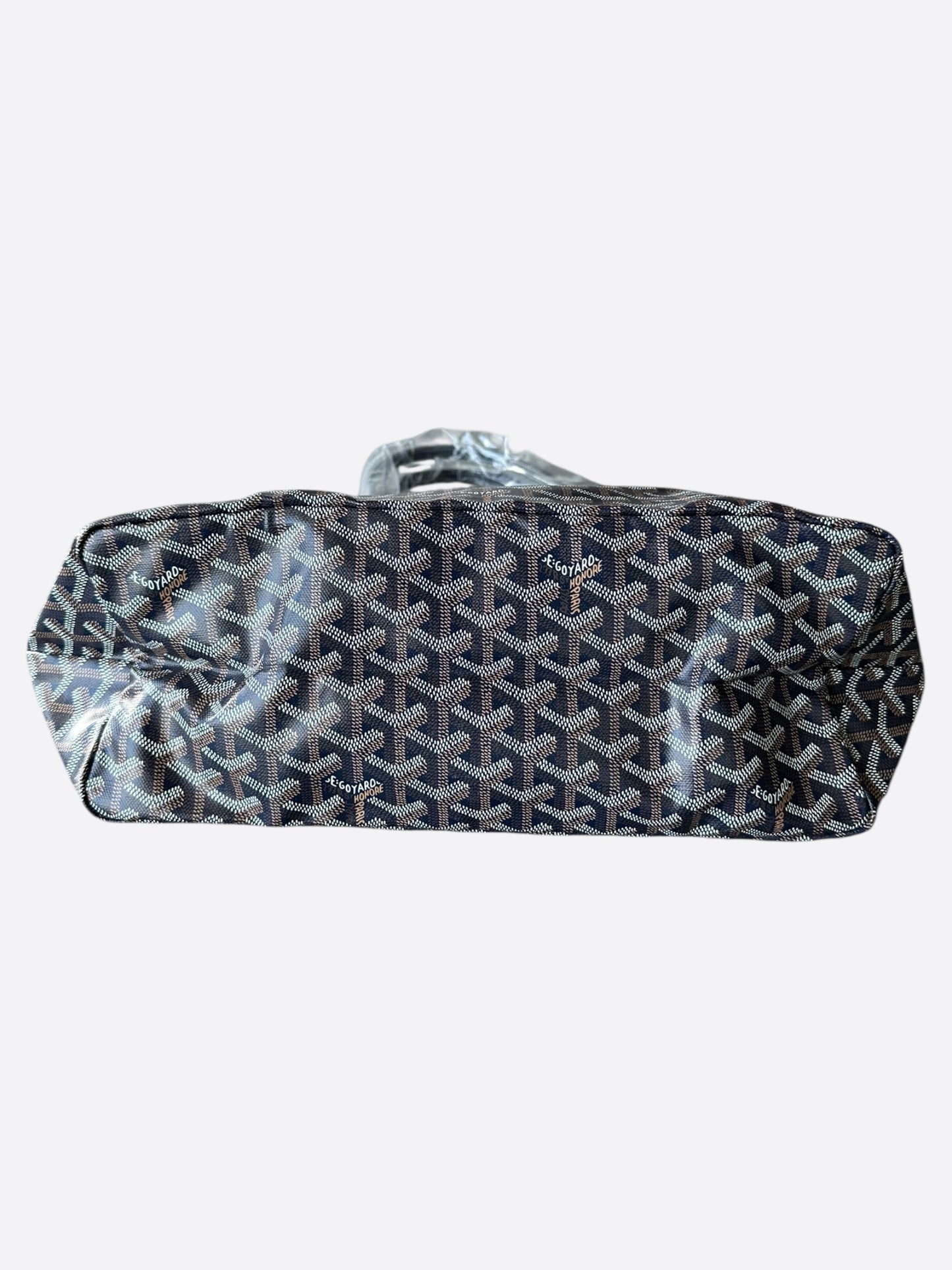 Goyard Navy St. Louis Tote Bag