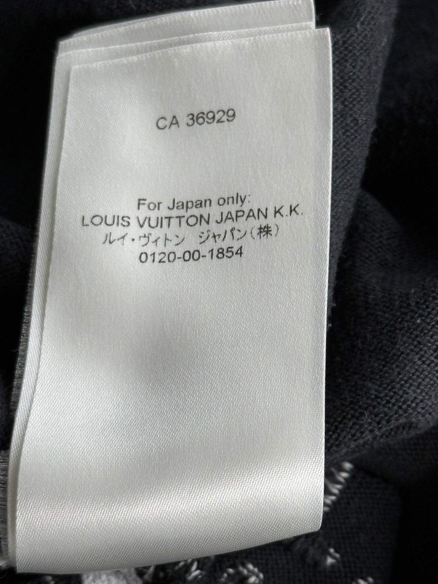Louis Vuitton Black & White Studios Intarsia T-Shirt