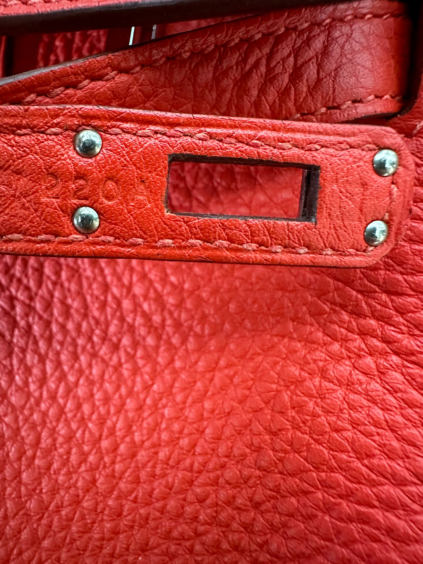 Hermès Capucine Togo Birkin 25