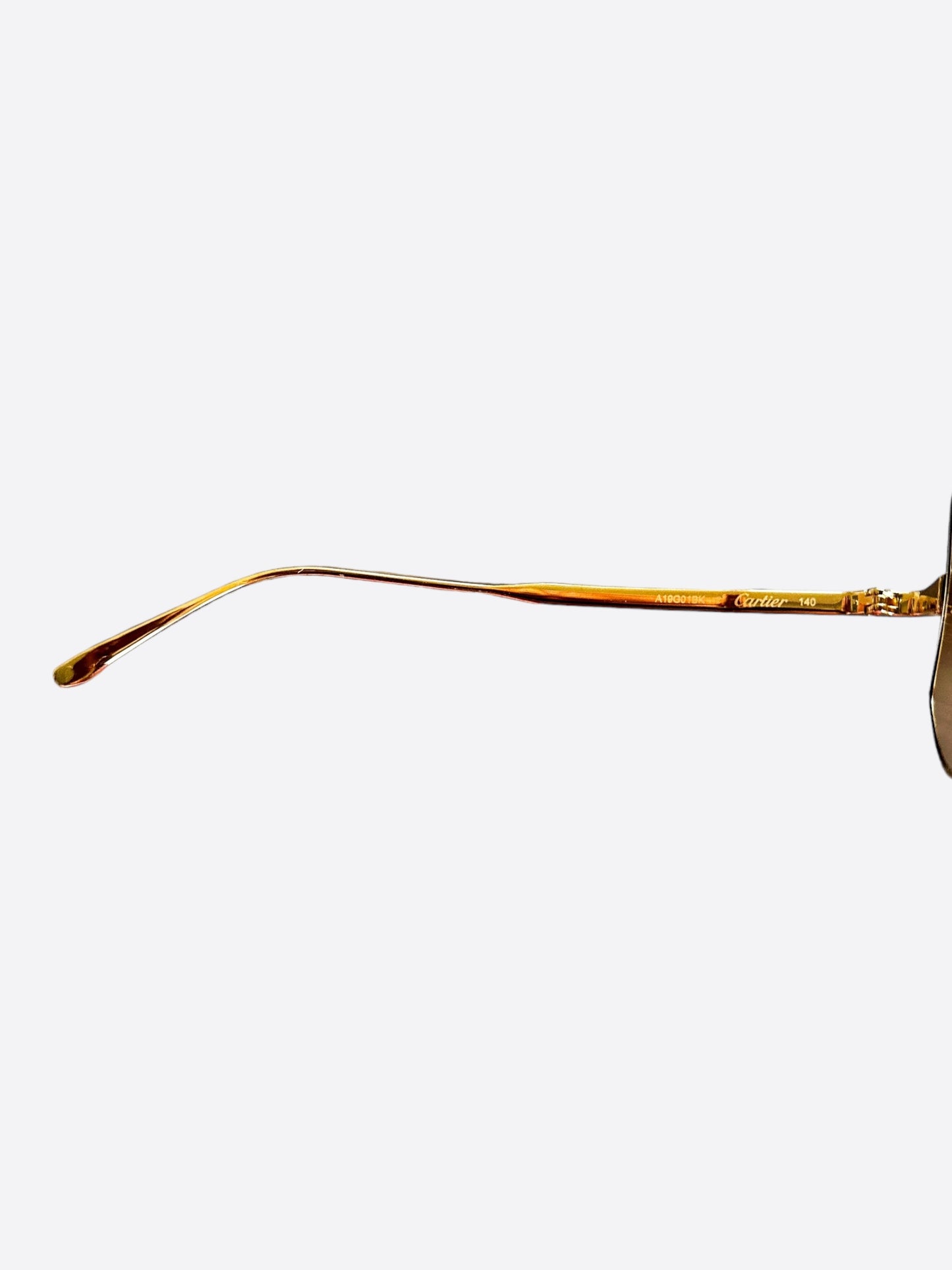 Cartier Gold Santos CT0327S Sunglasses