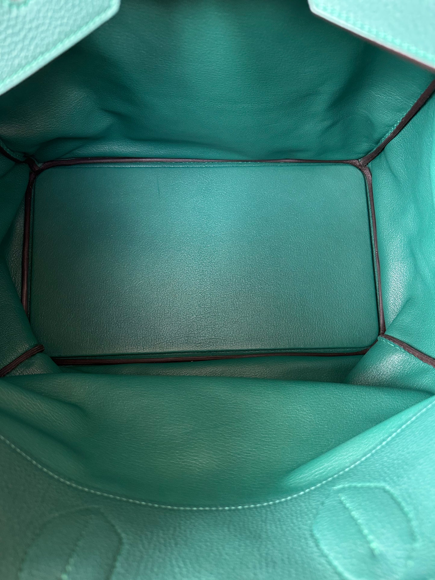 Hermes Malachite Green Togo HAC Birkin 40