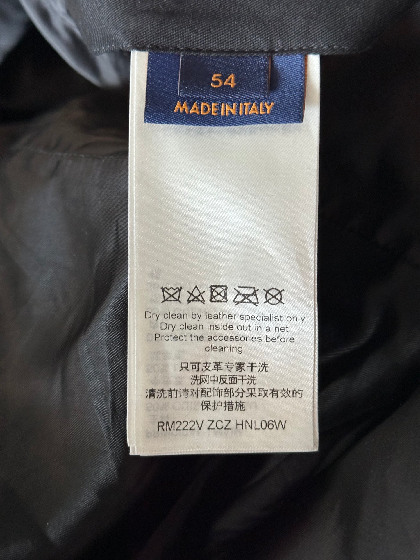 Louis Vuitton Black Monogram Mask Varsity Jacket