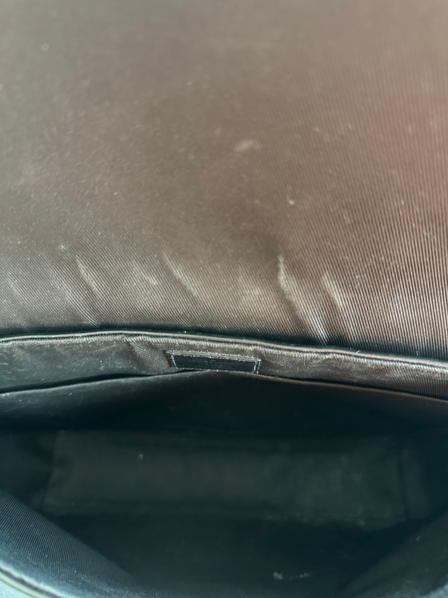 Louis Vuitton Black Aerogram Takeoff Messenger