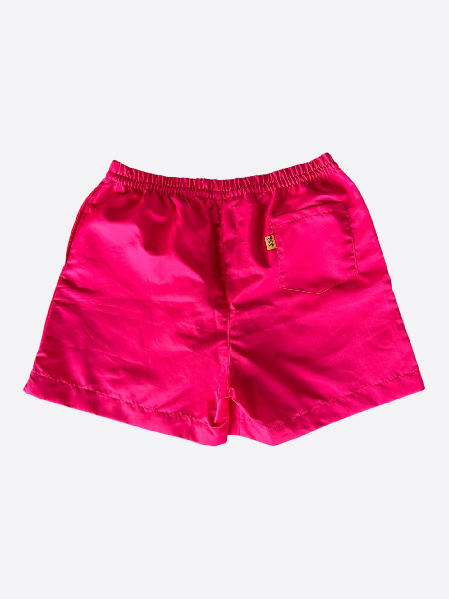 Gallery Dept Pink & Yellow Logo Zuma Shorts