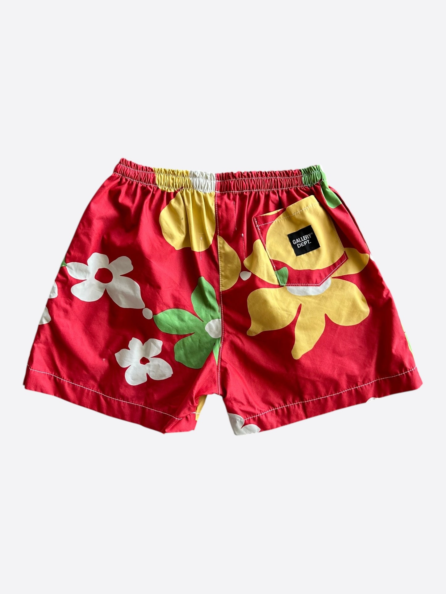 Gallery Dept Red Floral Zuma Shorts