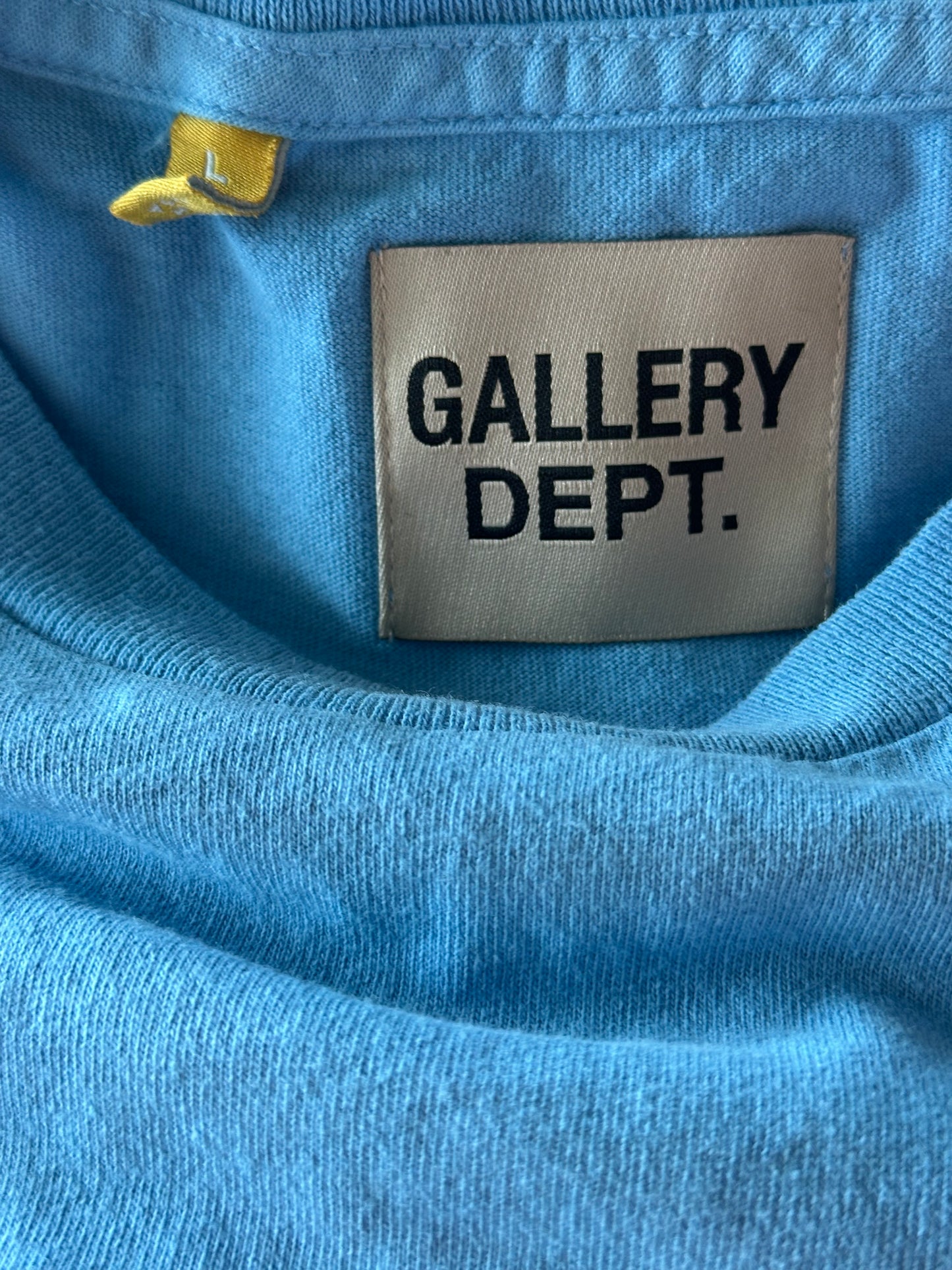 Gallery Dept Blue & Multicolor Art That Kills T-Shirt