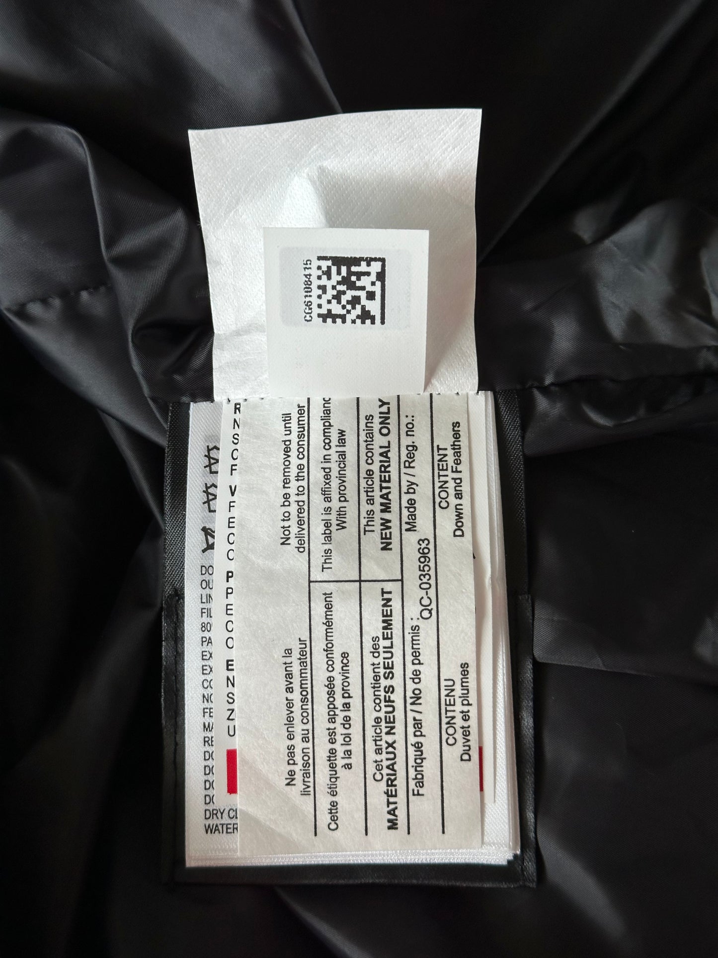 Canada Goose Silverbirch Wyndham Black Label Men's Jacket