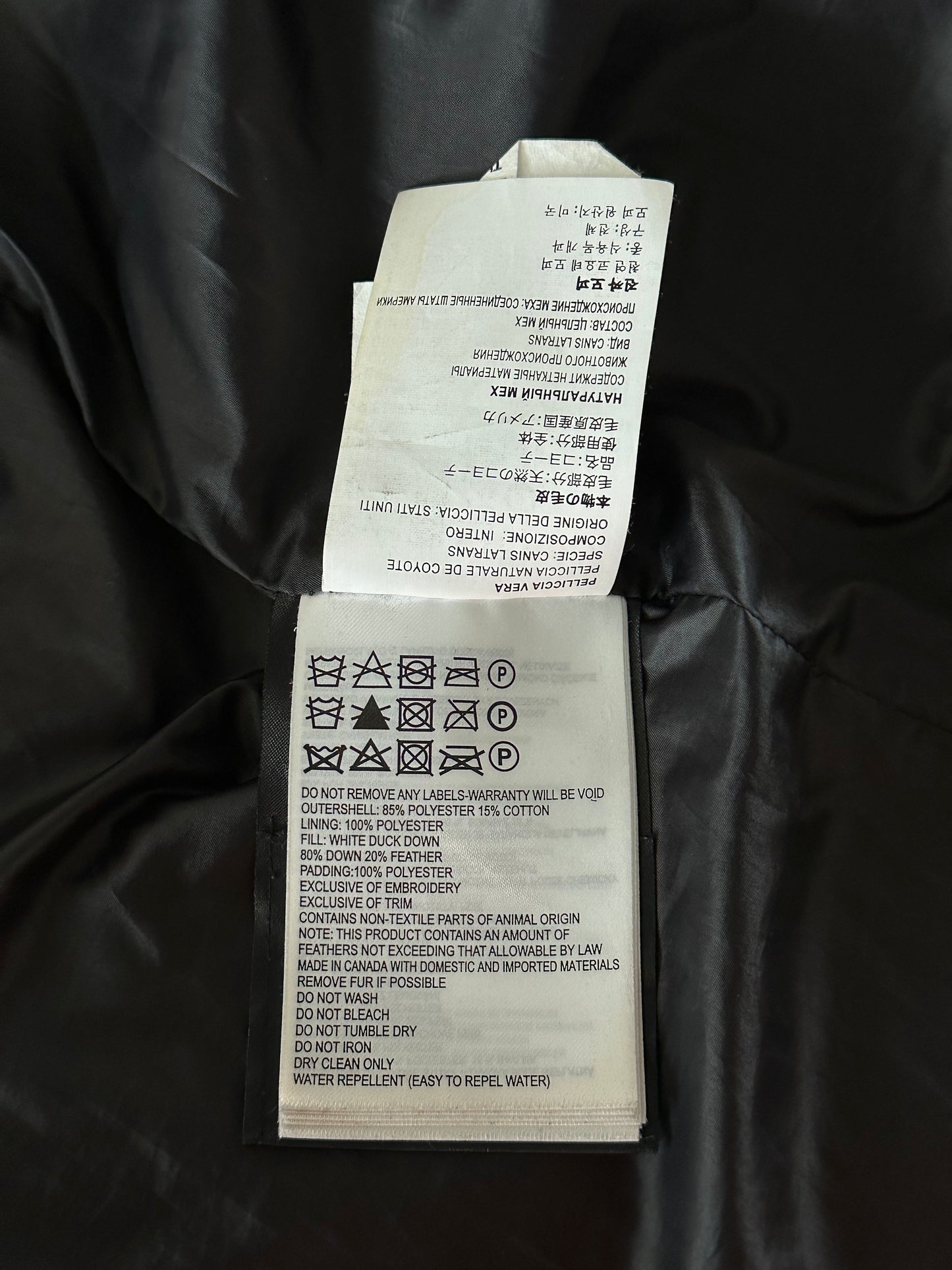Canada Goose Black Wyndham Black Label Men's Jacket