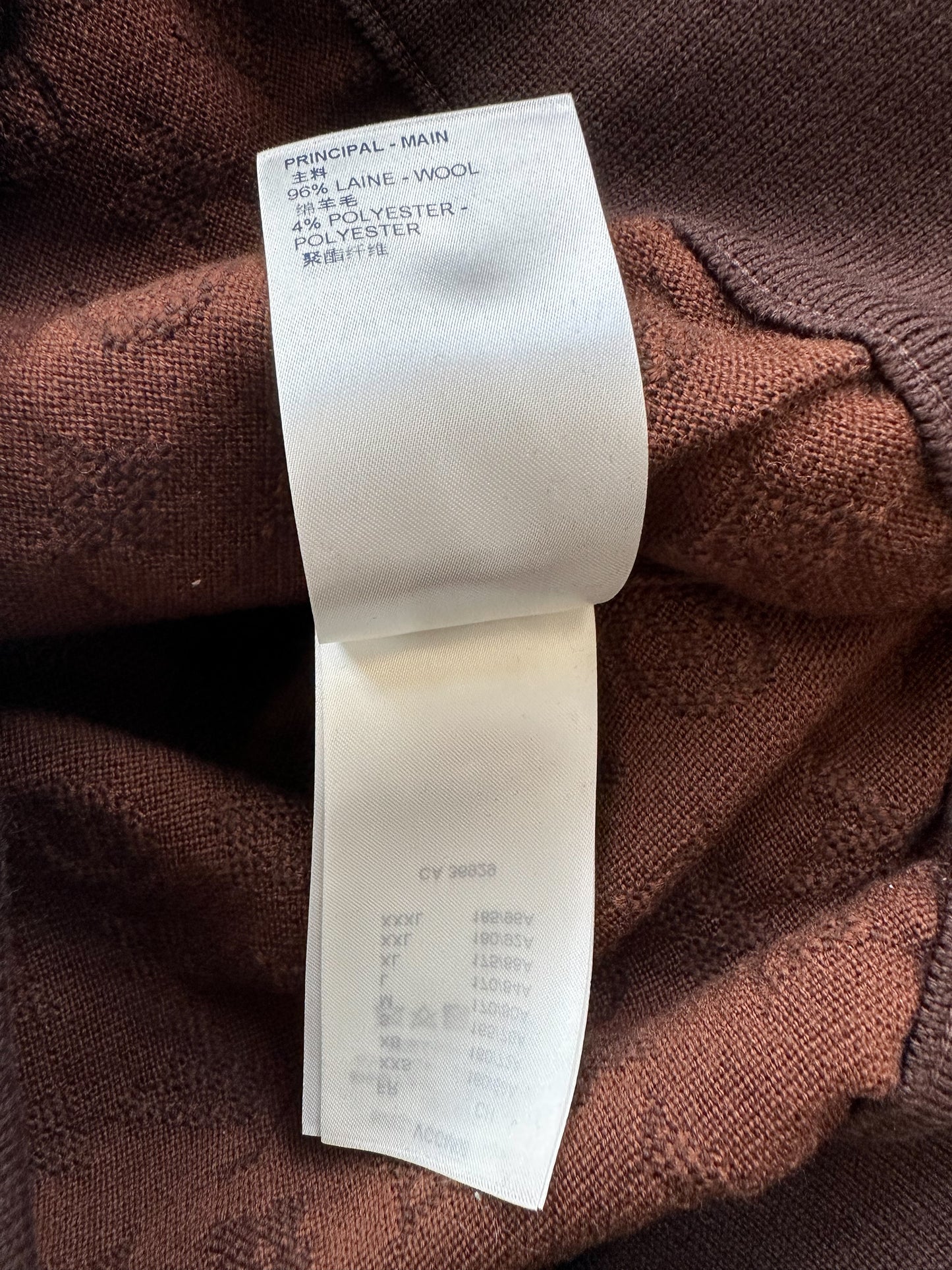 Louis Vuitton Brown Monogram Track Hoodie