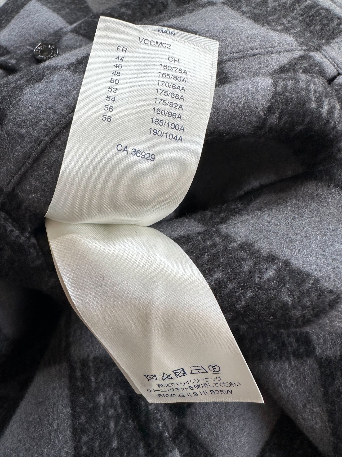 Louis Vuitton Black & Grey Damier Reversible Bomber Jacket