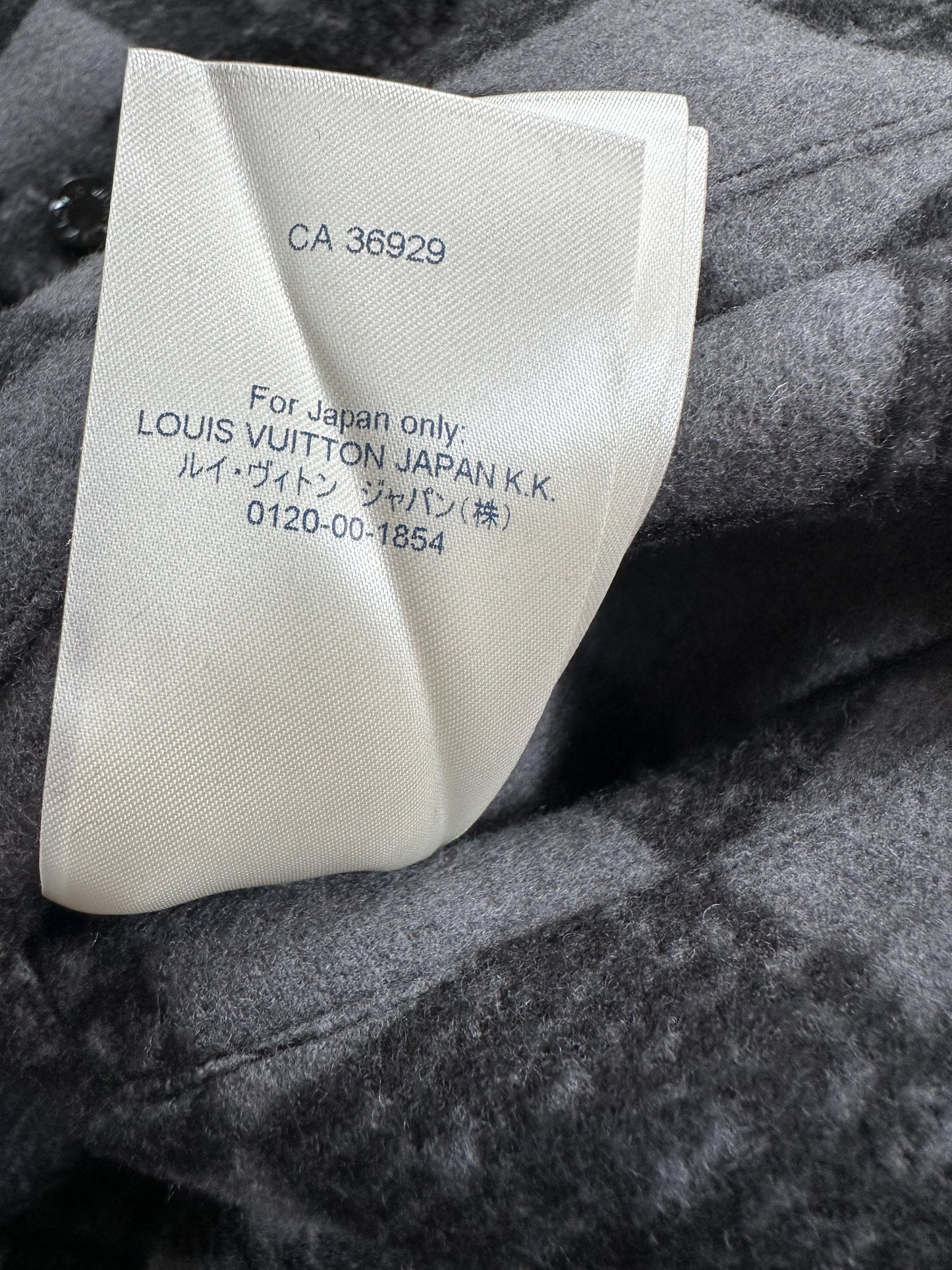 Louis Vuitton Black & Grey Damier Reversible Bomber Jacket