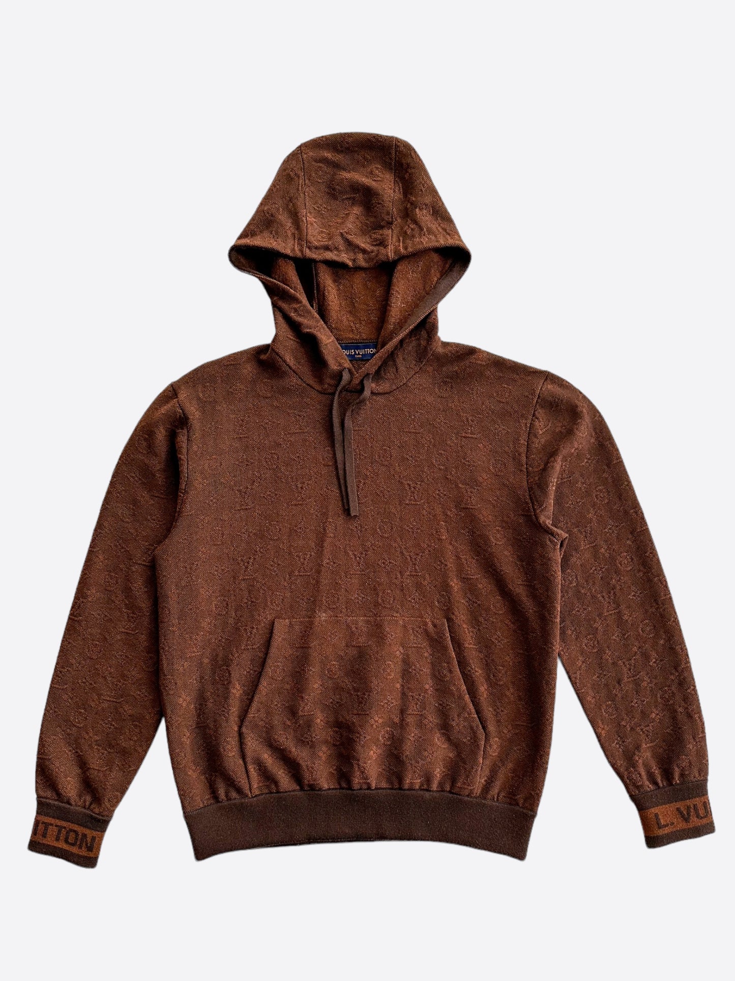 Louis Vuitton Brown Monogram Track Hoodie