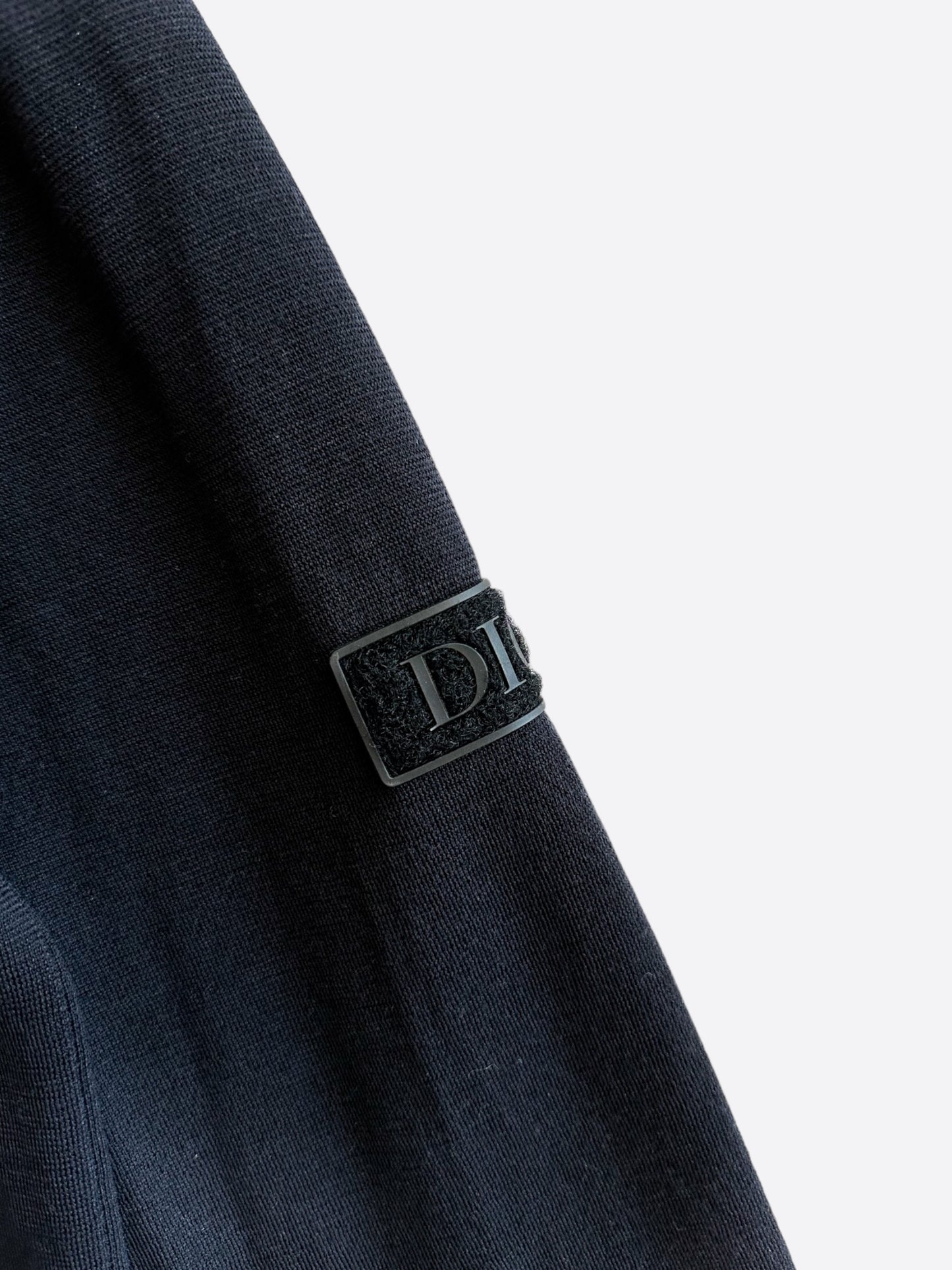 Dior Black Patch Wool Sweater