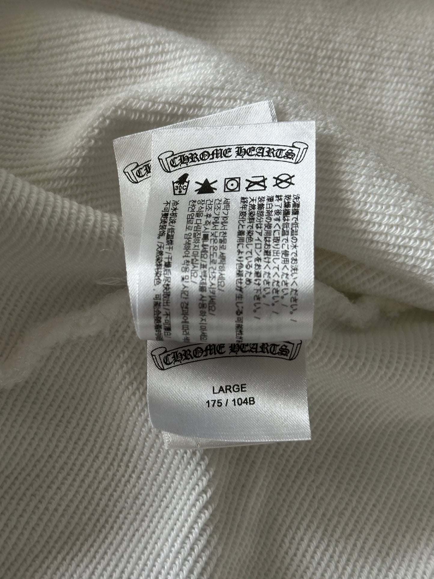 Chrome Hearts White & Blue Las Vegas Dice Hoodie