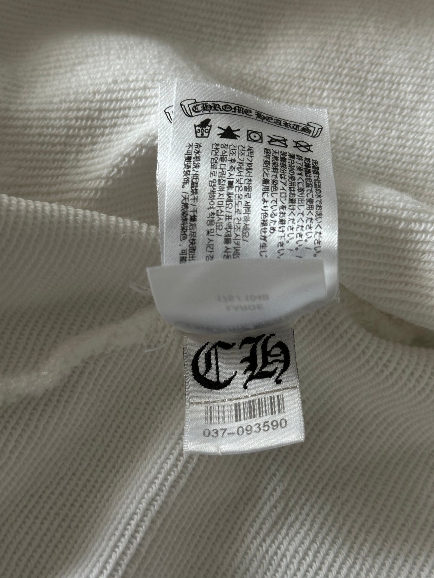 Chrome Hearts White & Blue Las Vegas Dice Hoodie