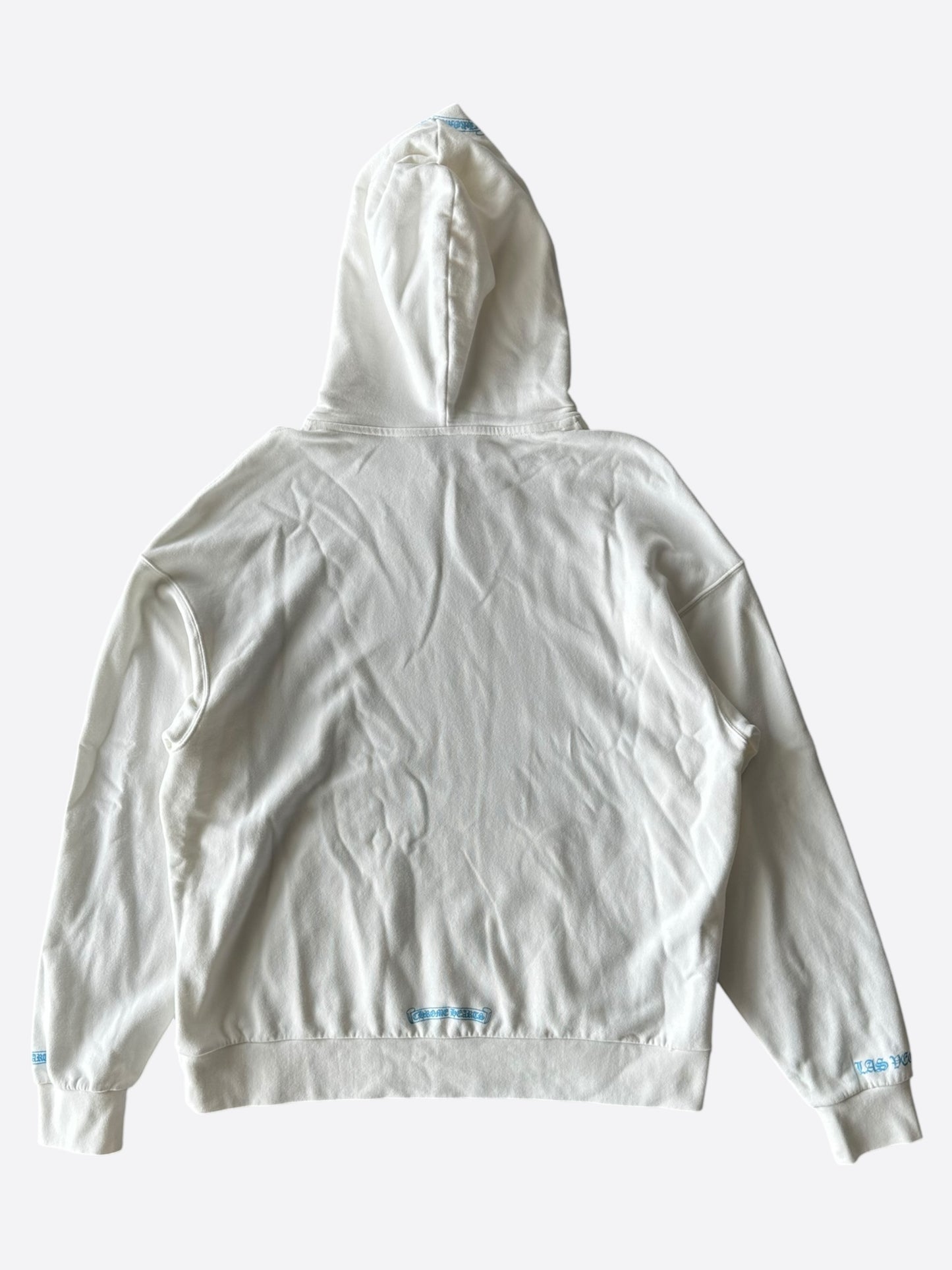 Chrome Hearts White & Blue Las Vegas Dice Hoodie