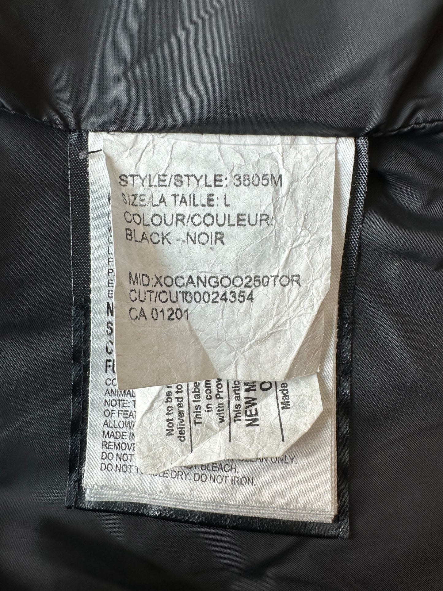 Canada Goose Black Carson Men's Jacket