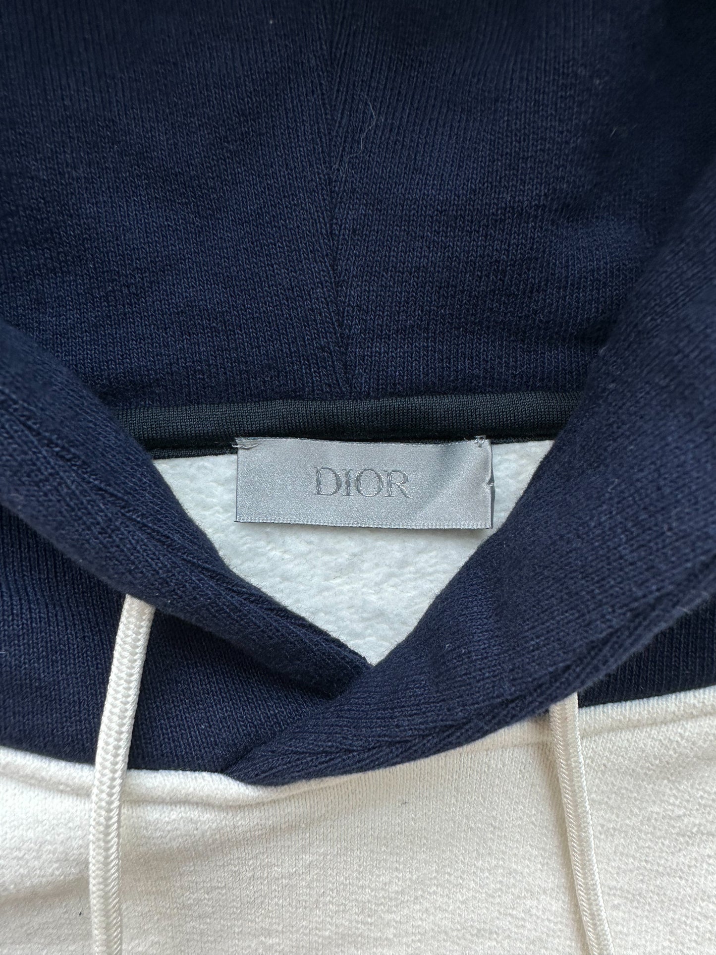 Dior Kenny Scharf Navy Embroidered Hoodie