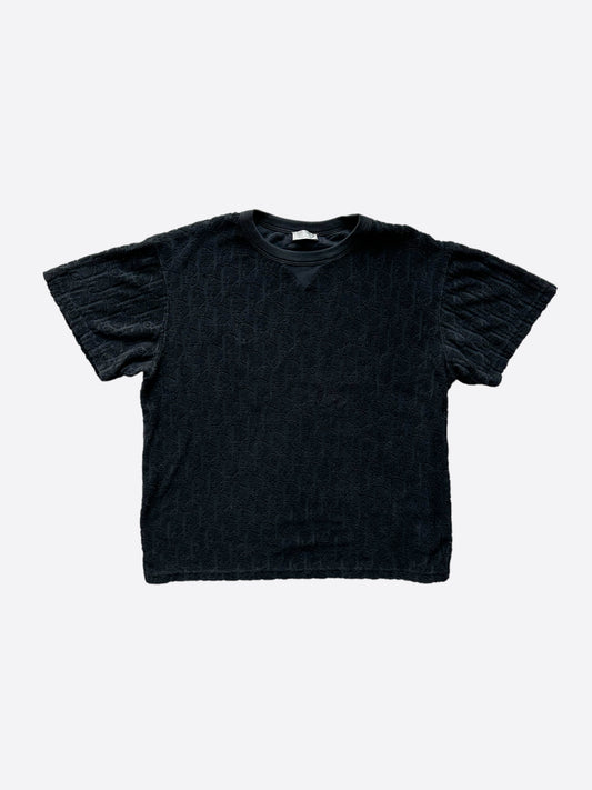 Dior Black Oblique Towel T-Shirt