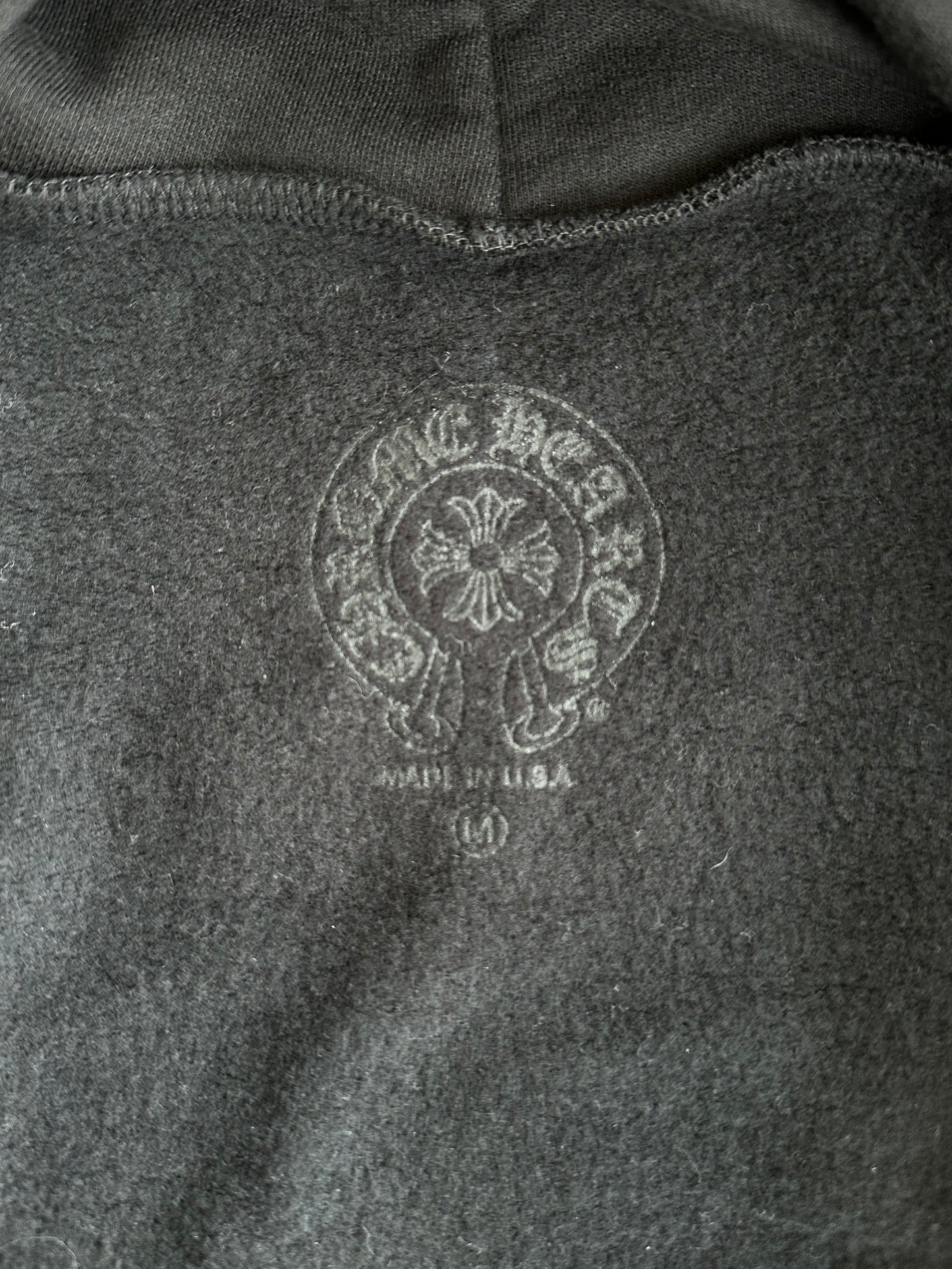 Chrome Hearts Black Multicolor Foti Zip Up Hoodie