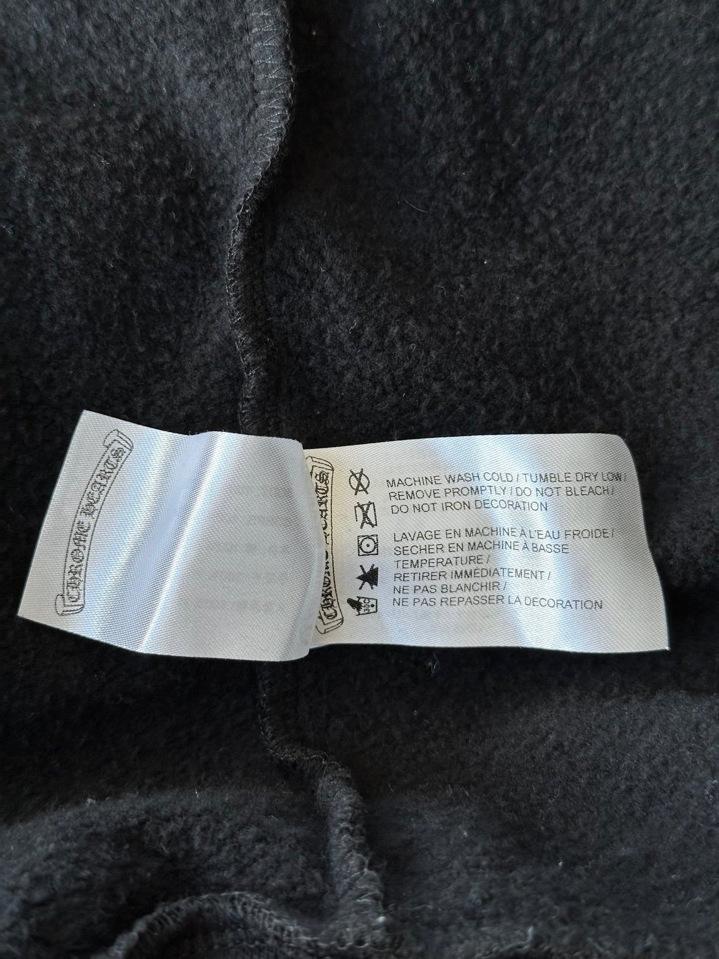 Chrome Hearts Black Aspen Exclusive Horseshoe Zip Up Hoodie