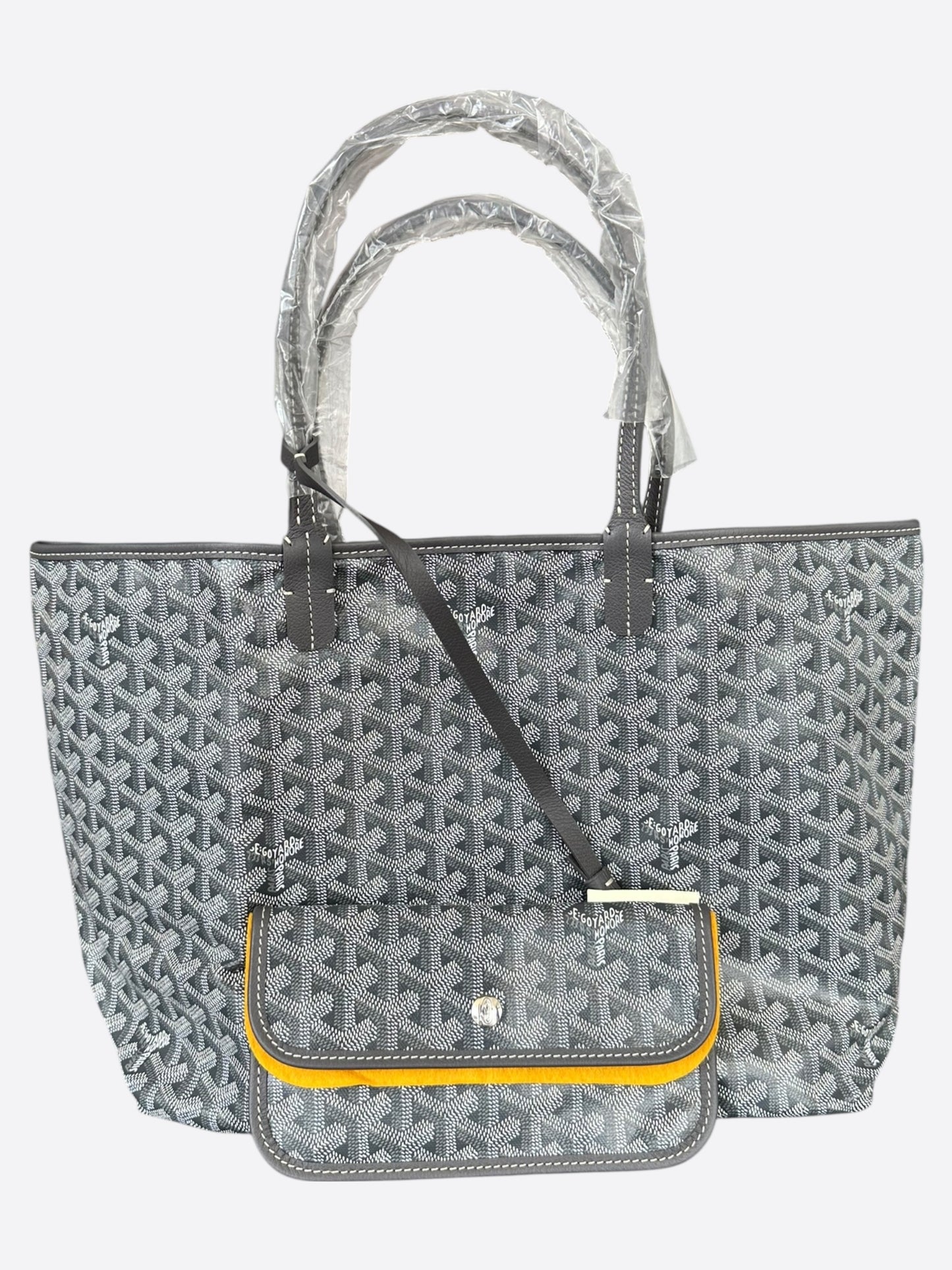 Goyard Grey St. Louis Tote Bag