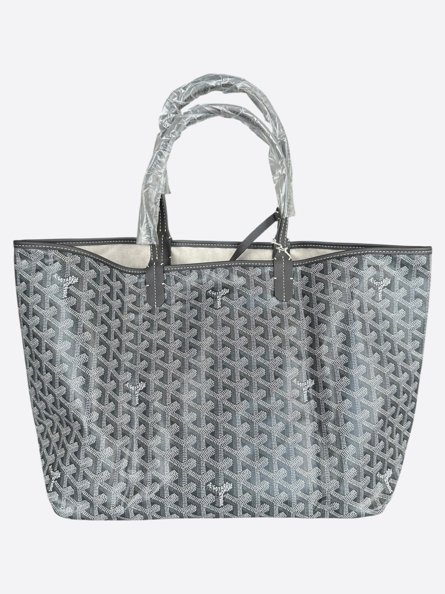 Goyard Grey St. Louis Tote Bag