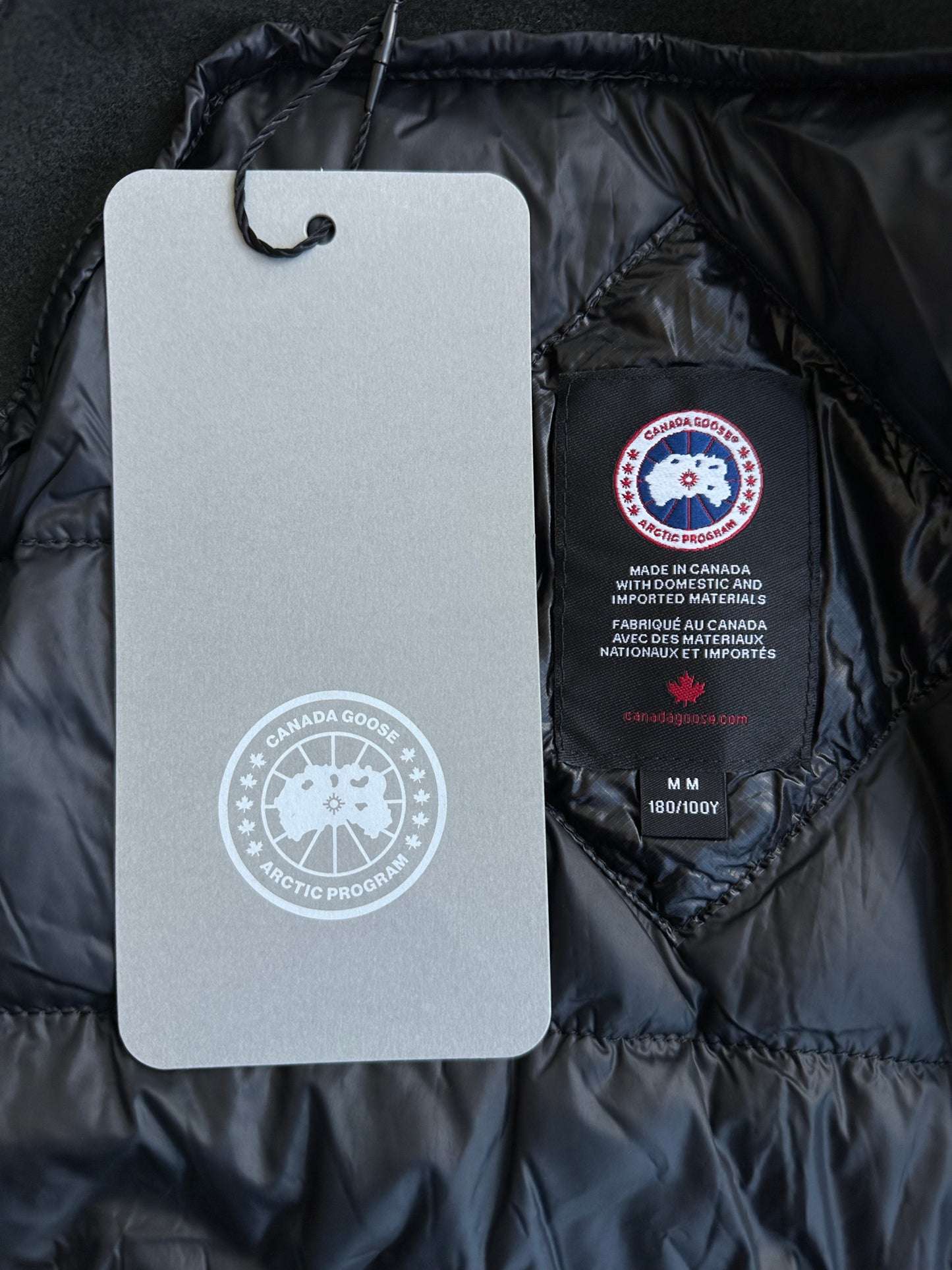 Canada Goose Black Hybridge Lite Hoody Jacket