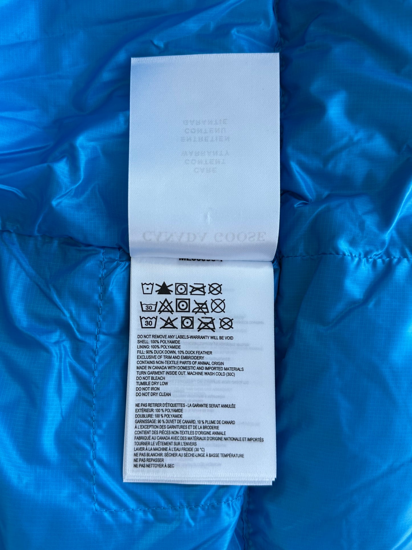 Canada Goose Glacier Blue Crofton Men's Vest