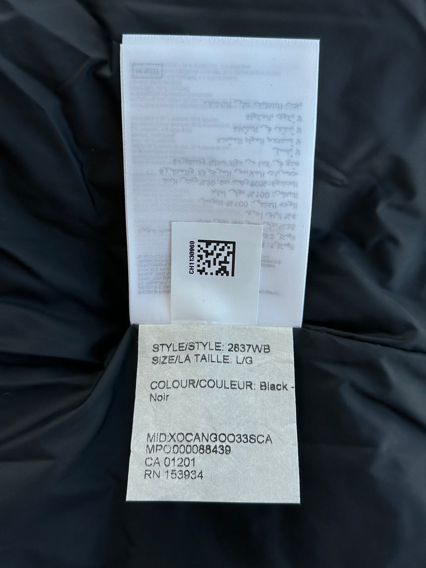 Canada Goose Black Elora Black Label Women's Vest