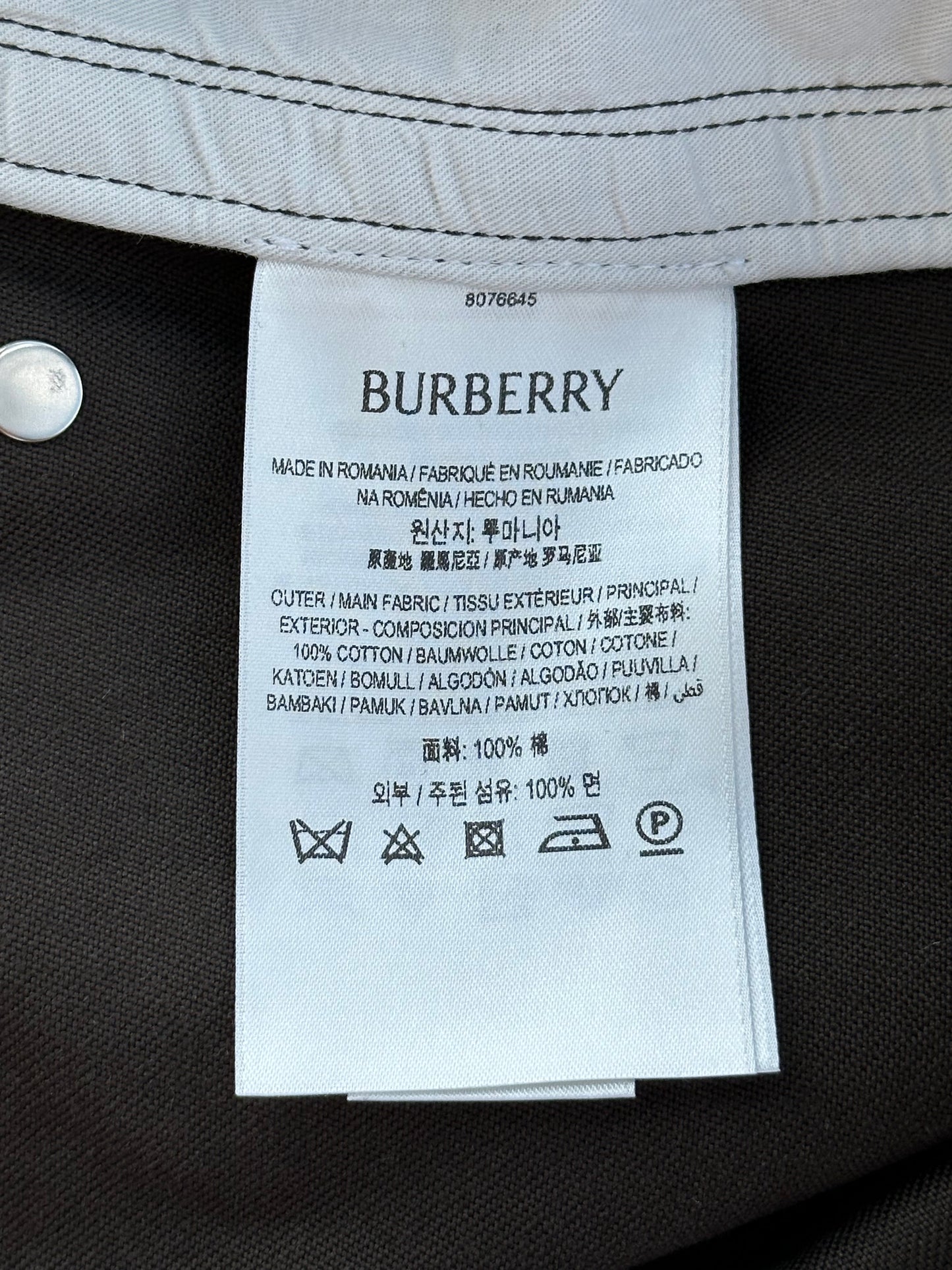Burberry Brown Wide Pants